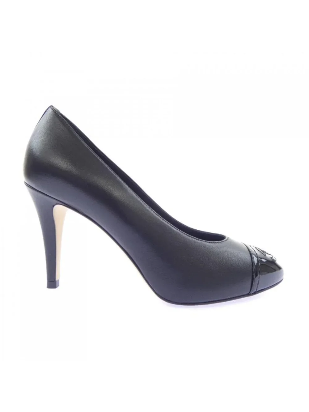 Chanel Pump Heel Black